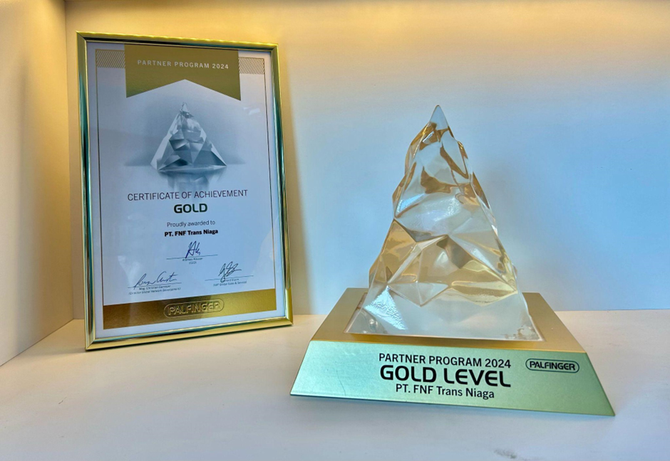 FNF Trans Niaga Raih Gold Partner Palfinger: Bukti Standar Layanan Bertaraf Internasional