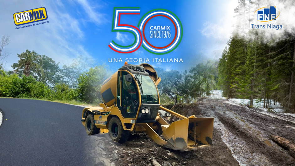 50 Tahun Carmix: Menembus Batas Medan Ekstrem Bersama FNF Trans Niaga