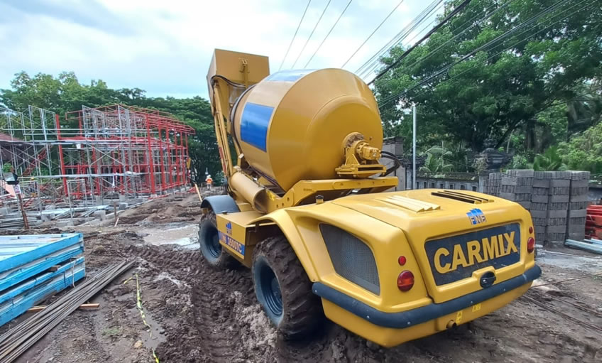 Dealer Resmi CARMIX Indonesia: Solusi Produksi Beton Efisien di Lokasi Proyek